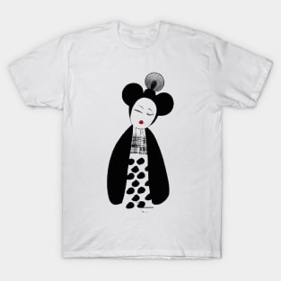 Geisha Drawing T-Shirt